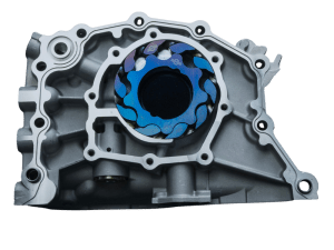 KLDE PUMP OPEN Boundary Stage 2 high-flow billet oil pump assembly for the Mazda KL-DE V6