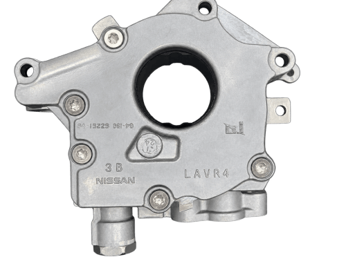 VQ S2 DE BACK-RAW Nissan VQ DE Oil Pump Assembly - Stage 2