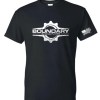 Boundary Racing Pumps black logo decal