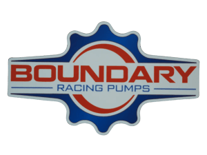 Boundary Racing Pumps vinyl decal sticker