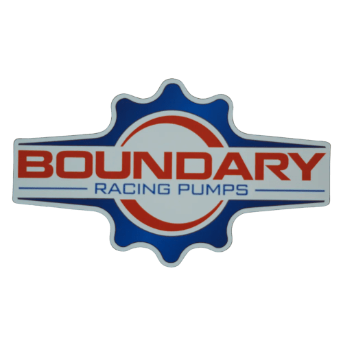 Boundary vinyl sticker
