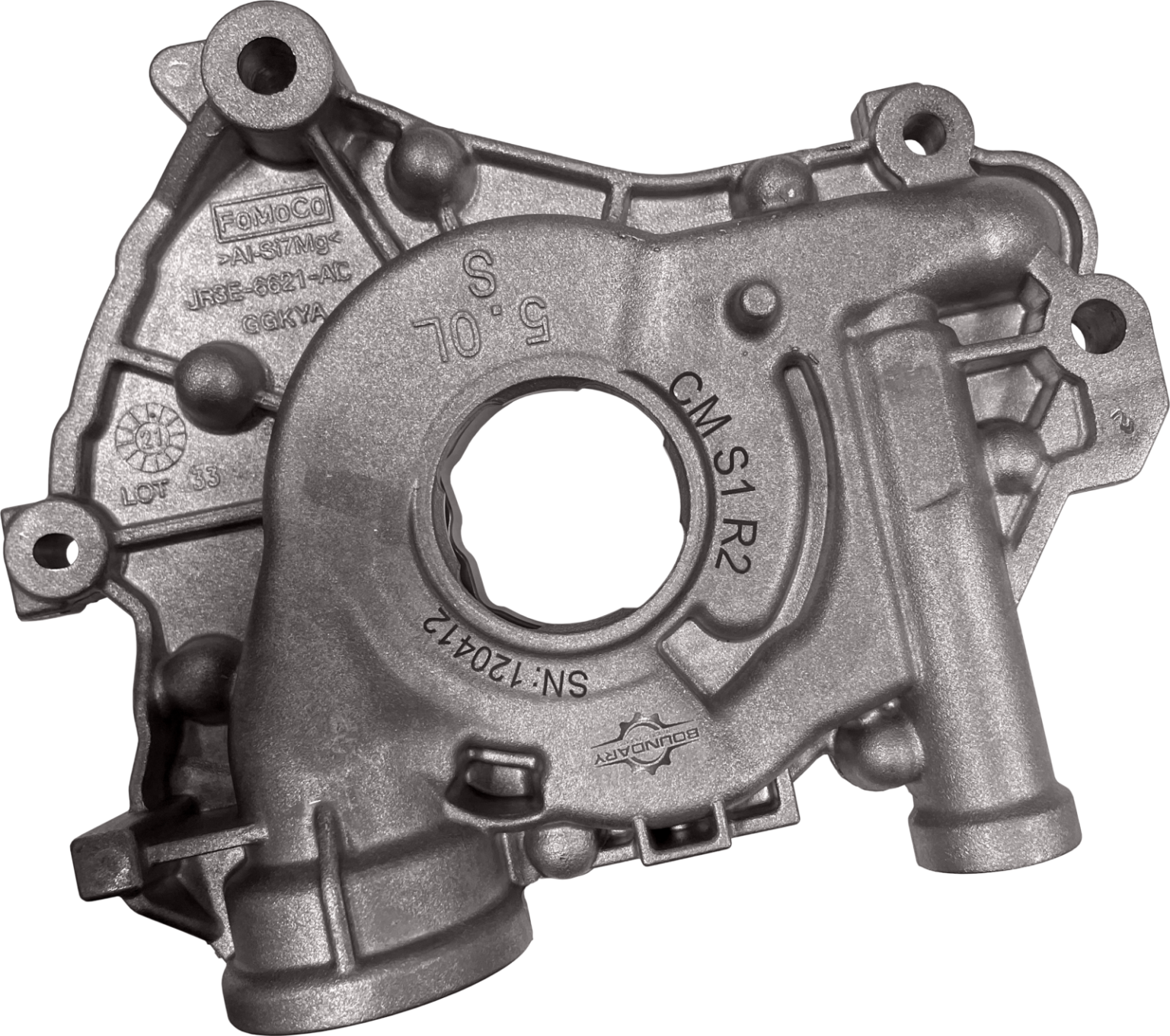 Assembled Coyote Oil Pump Boundary Racing Pumps