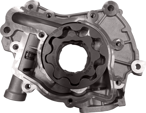 Boundary Assembled Coyote Oil Pump, with the housing open
