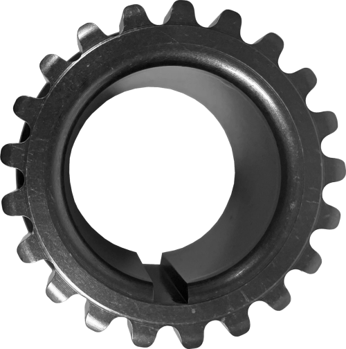 Boundary Coyote Crankshaft Timing Sprocket, rear view