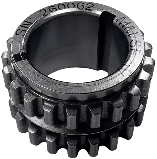 Boundary billet crankshaft sprocket for the 2007-2014 Ford Shelby GT500