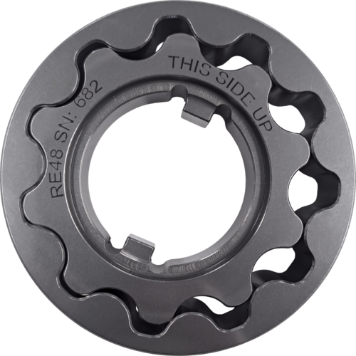 Boundary Dodge 48RE transmission oil pump gearset, front view