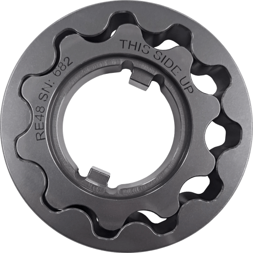 Boundary Dodge 48RE transmission oil pump gearset, front view