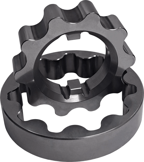 Boundary billet steel oil pump gearset for the Dodge 48RE transmission