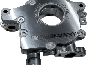 Boundary high-flow billet oil pump assembly for the Nissan VQ DE