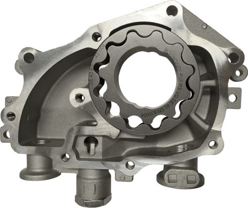 Boundary billet oil pump assembly for the Nissan VQ40DE 4.0L V6