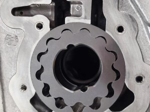 Boundary high-flow reconditioned oil pump assembly for the Dodge Viper ZB V10