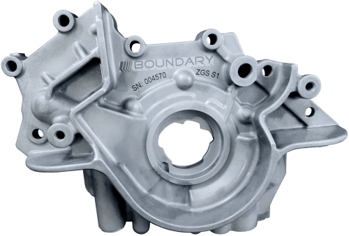 Boundary billet oil pump assembly for the Ford Zetec