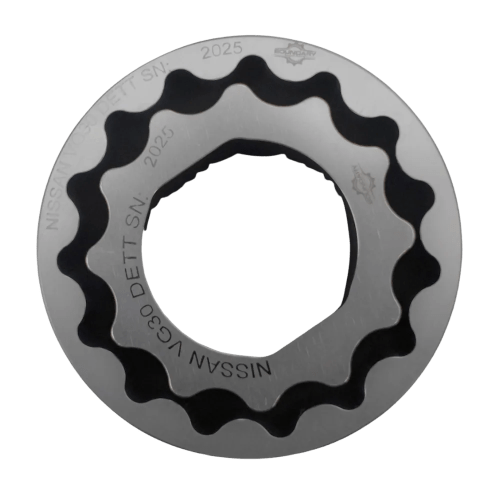 Boundary billet steel oil pump gearset for the Nissan VG30DETT twin-turbo V6