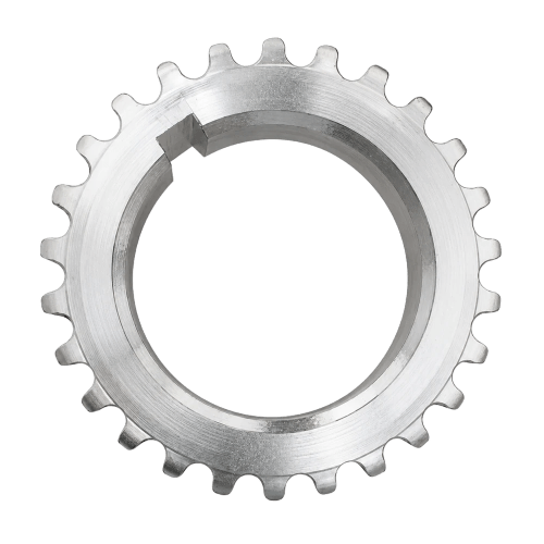 Boundary billet crank sprocket for the 2017+ Ford 3.5L EcoBoost (Gen 2, replaces HL3Z-6306-A) – face view